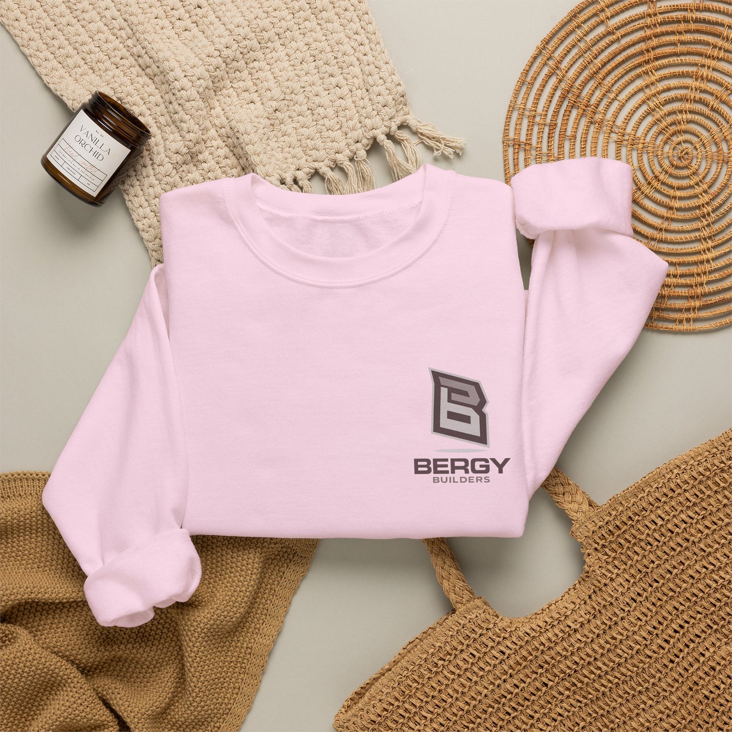 Coffee & Earth Crewneck Sweatshirt — "Not Enough Coffee In The World" Graphic