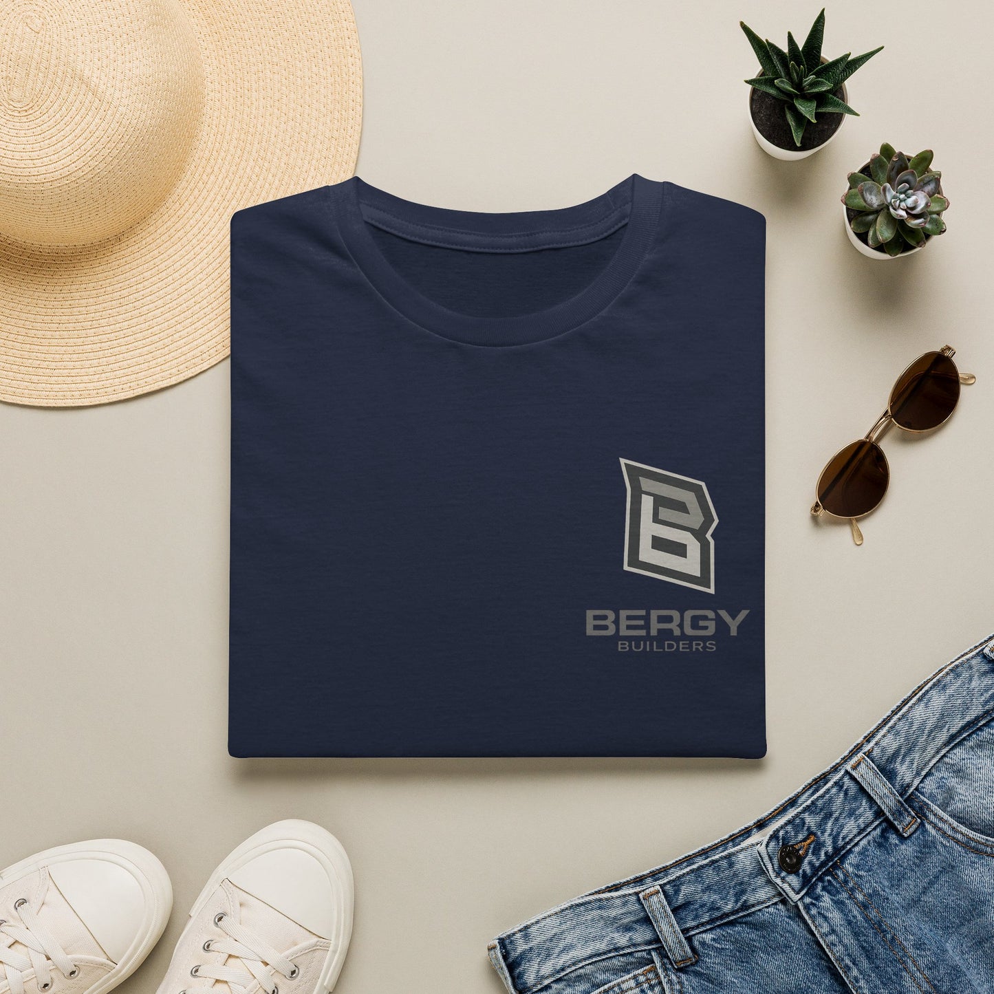 Bergy Builders Logo Tee — Contractor Workwear T-Shirt