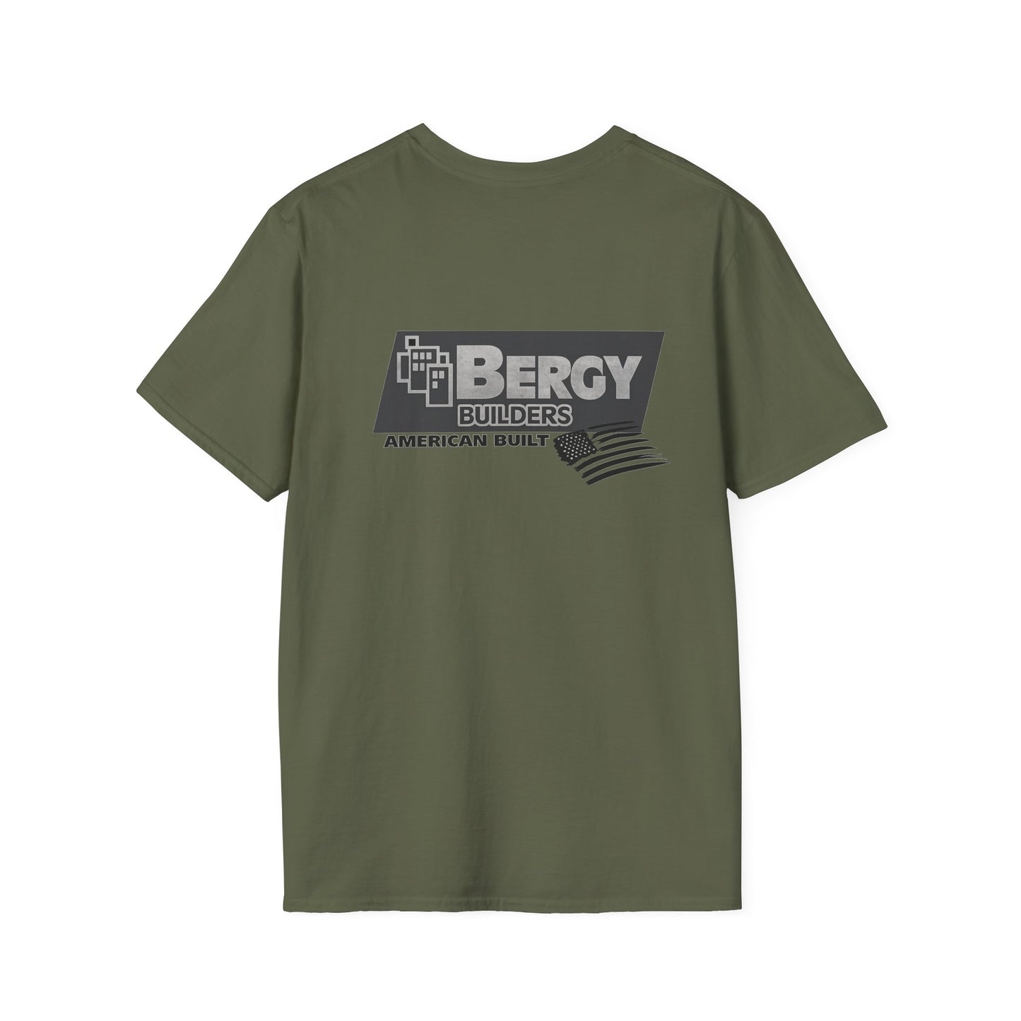 Builders Logo T-Shirt — Bergy Construction Crew Tee