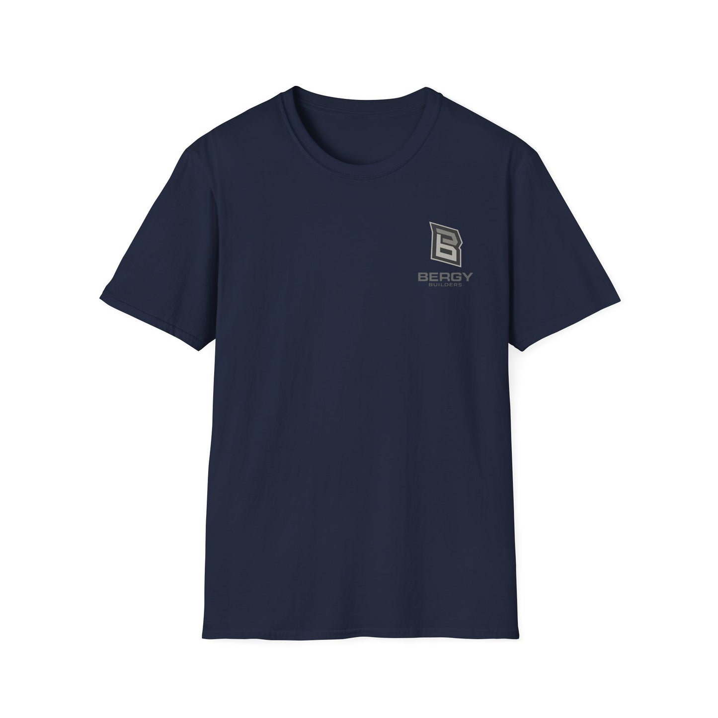 Bergy Builders Logo T‑Shirt — Minimal Construction Brand Tee