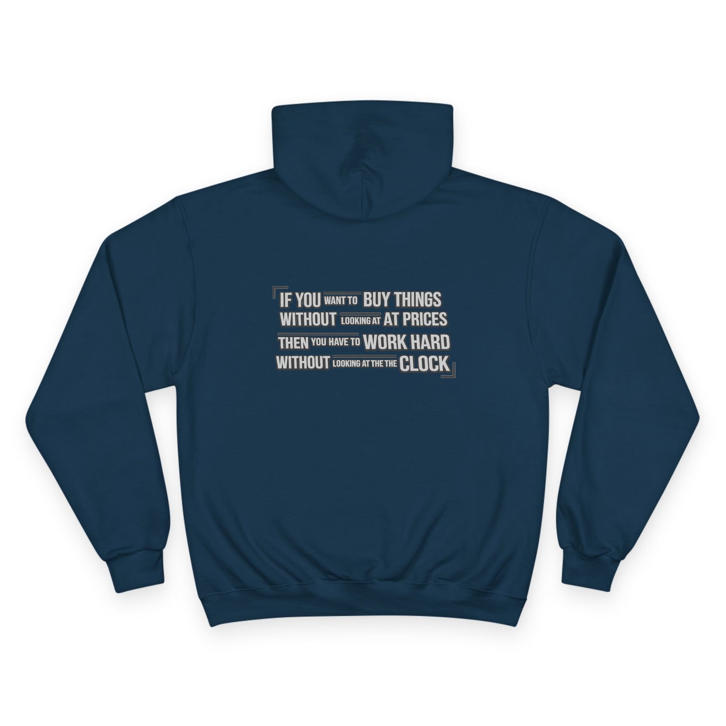 Bergy Logo Hoodie | Minimal Chest Emblem, Champion Hoodie