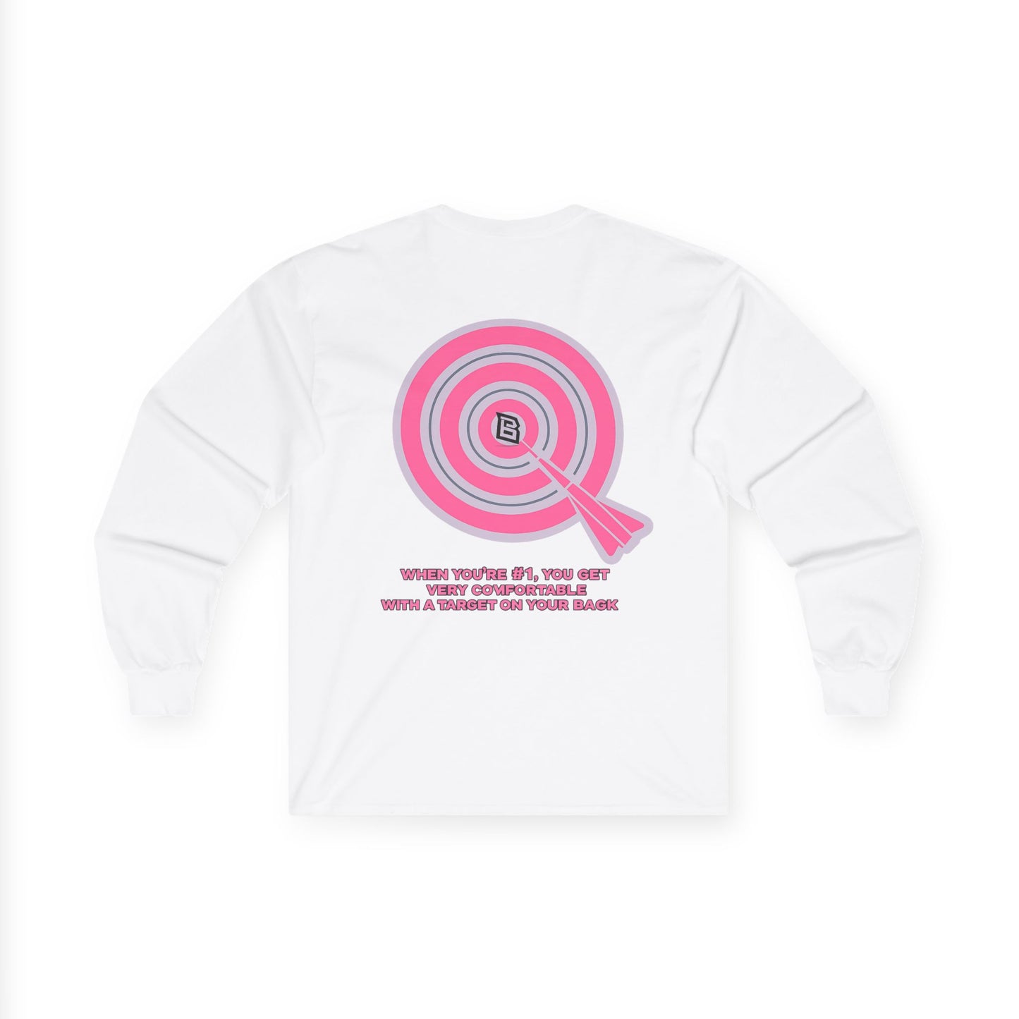 Long Sleeve Tee — Target Graphic “When You’re Off, You Aren’t” Motivational Shirt