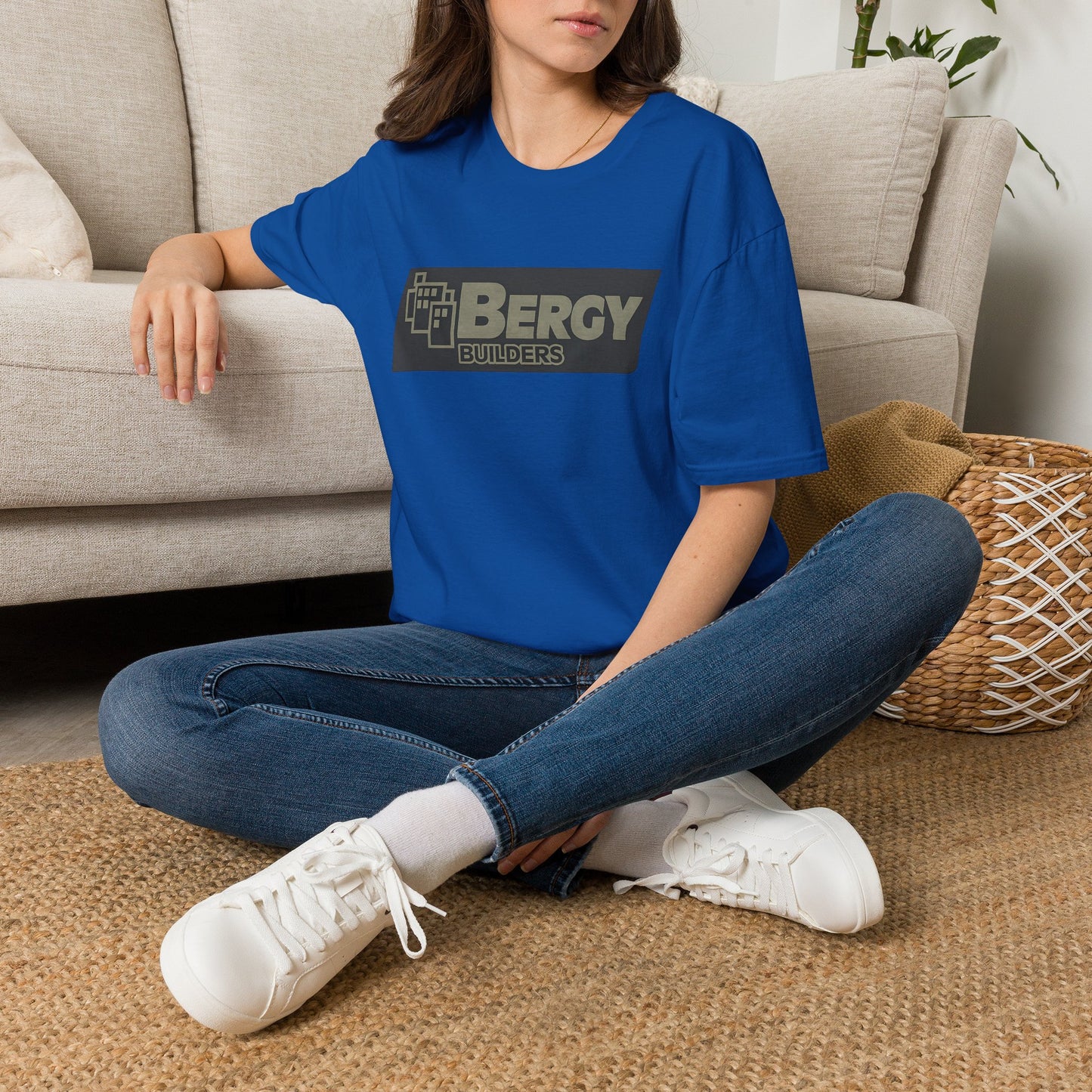 Builders Logo T-Shirt — Bergy Construction Crew Tee