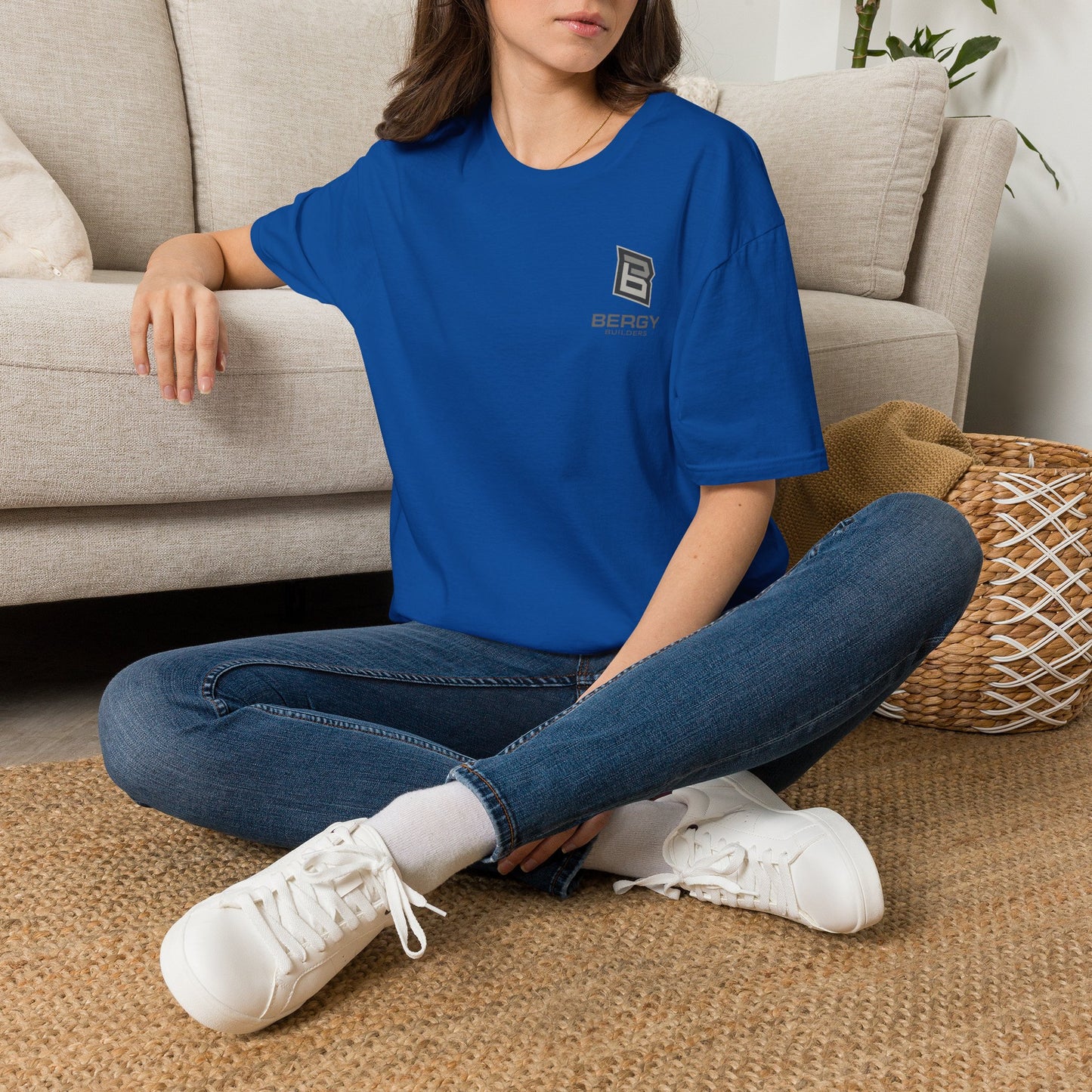 Bergy Builders Logo T‑Shirt — Minimal Construction Brand Tee
