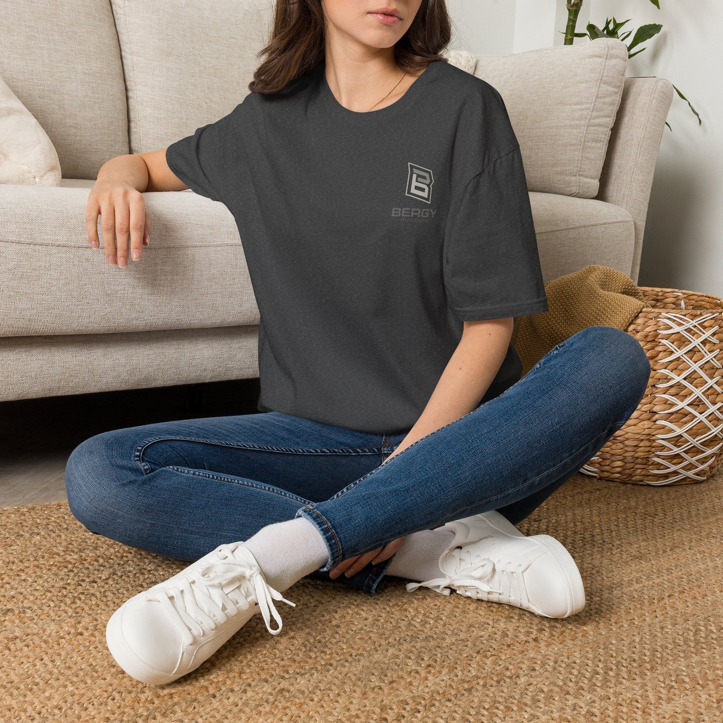 Bergy Builders Logo T‑Shirt — Minimal Construction Brand Tee