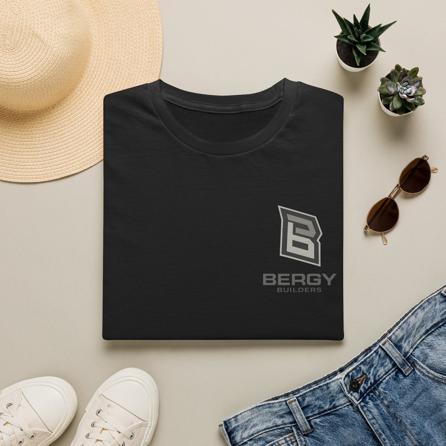 Bergy Builders Logo Tee — Contractor Workwear T-Shirt