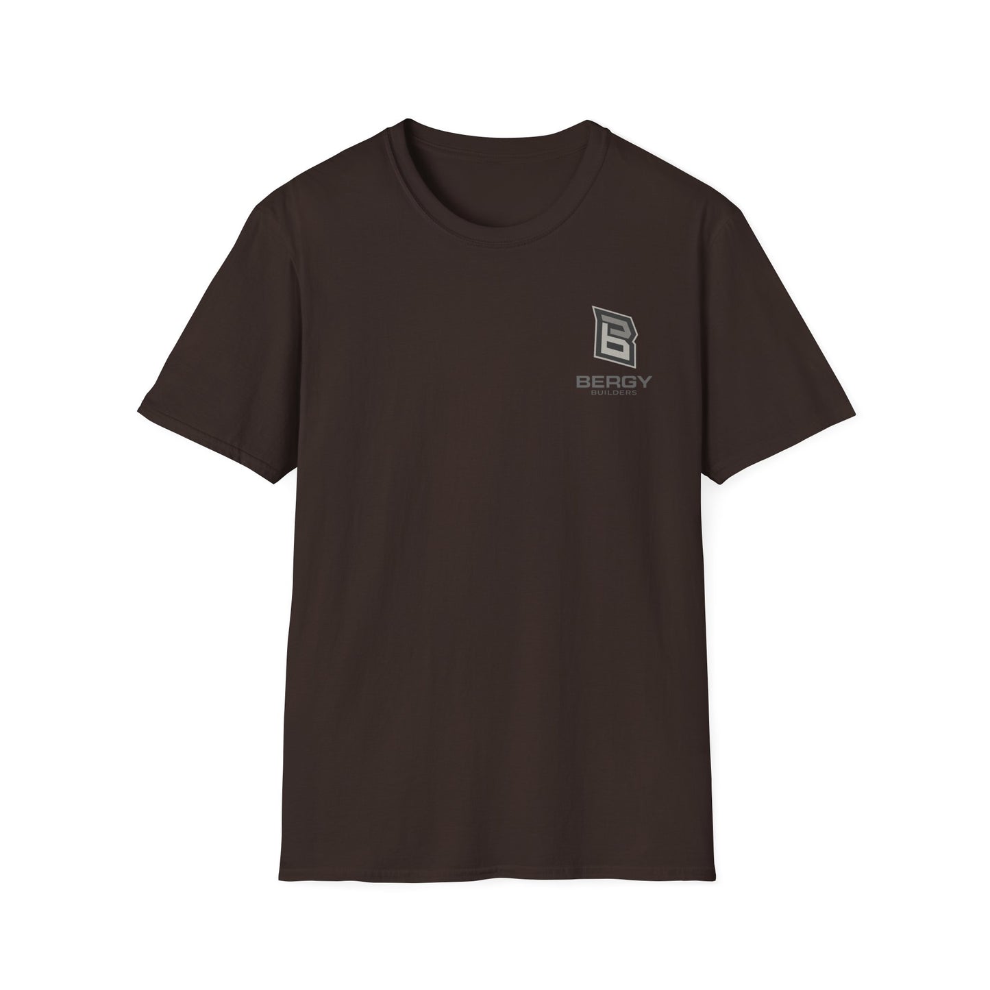 Bergy Builders Logo T‑Shirt — Minimal Construction Brand Tee
