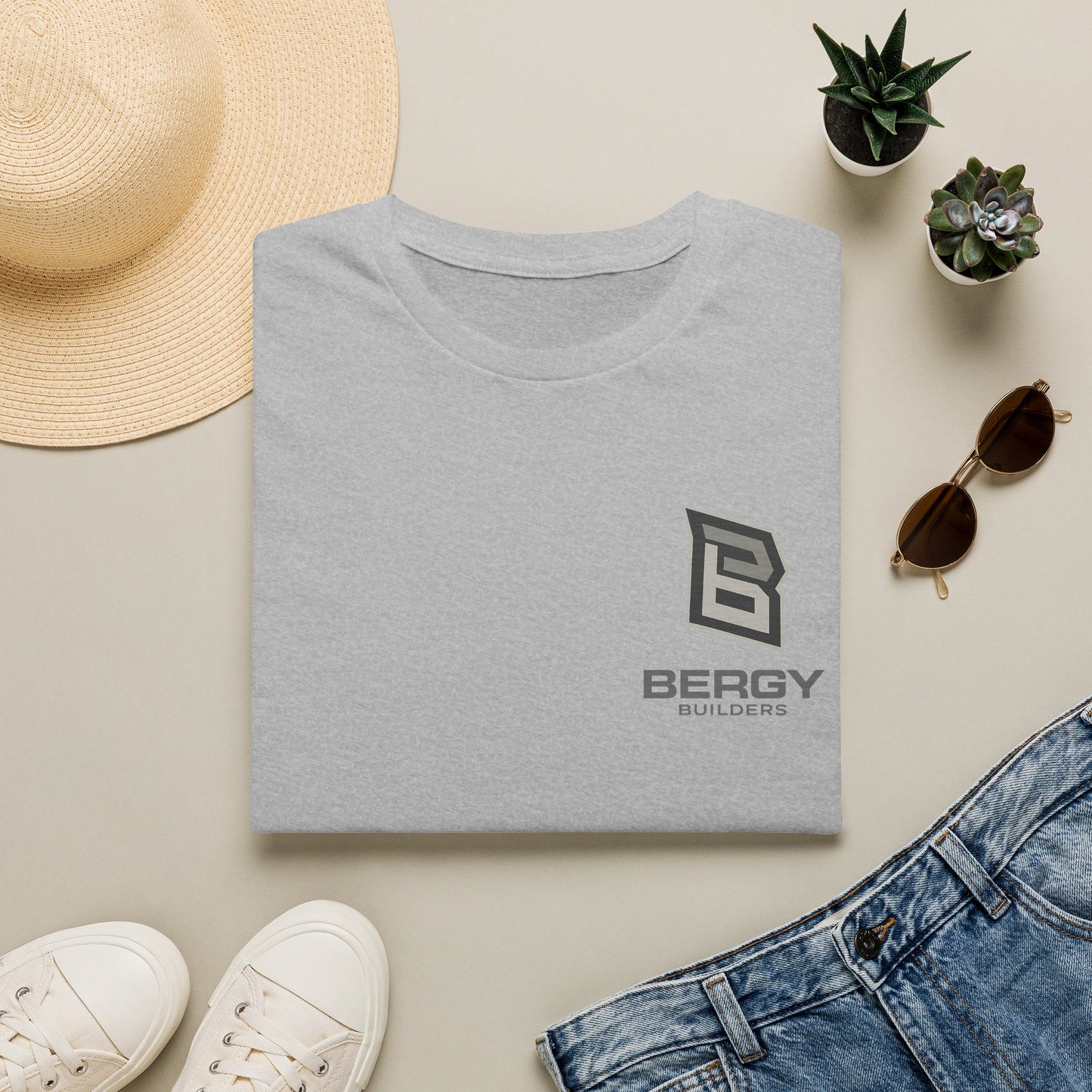 Bergy Builders Logo Tee — Contractor Workwear T-Shirt