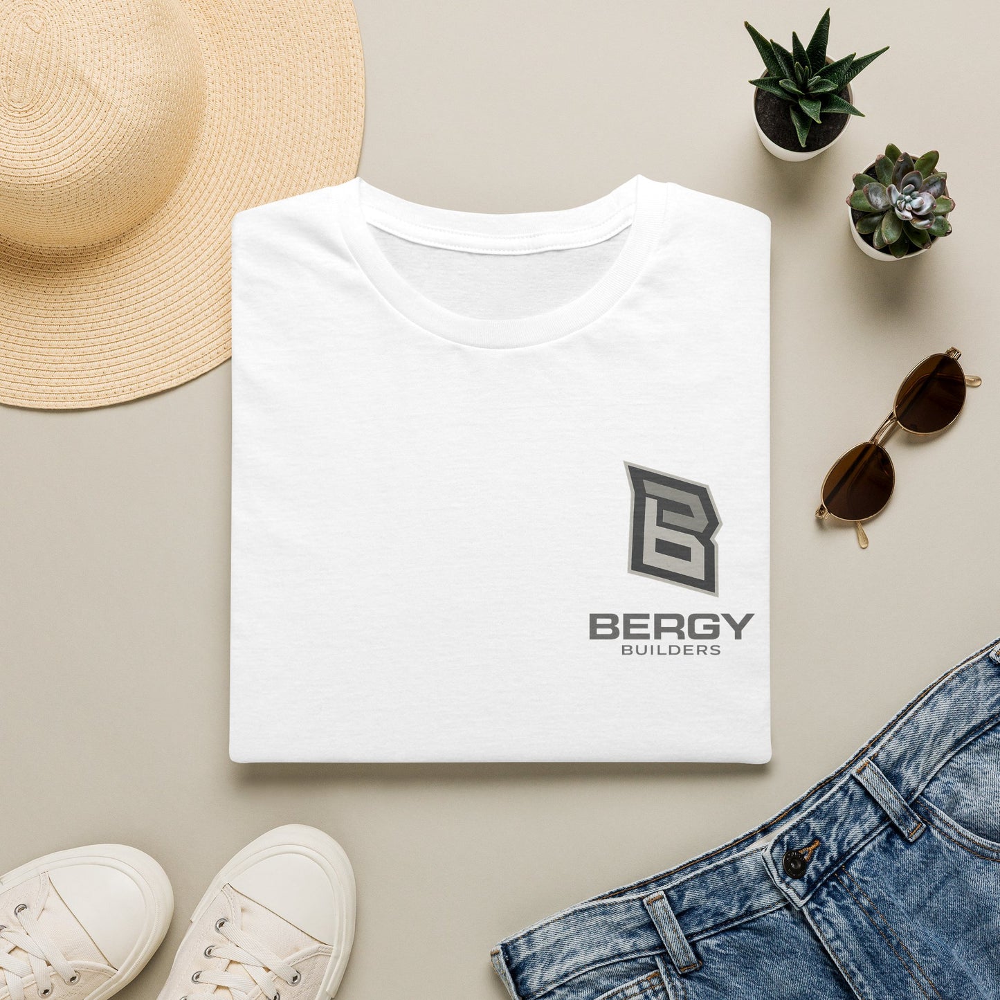 Bergy Builders Logo Tee — Contractor Workwear T-Shirt