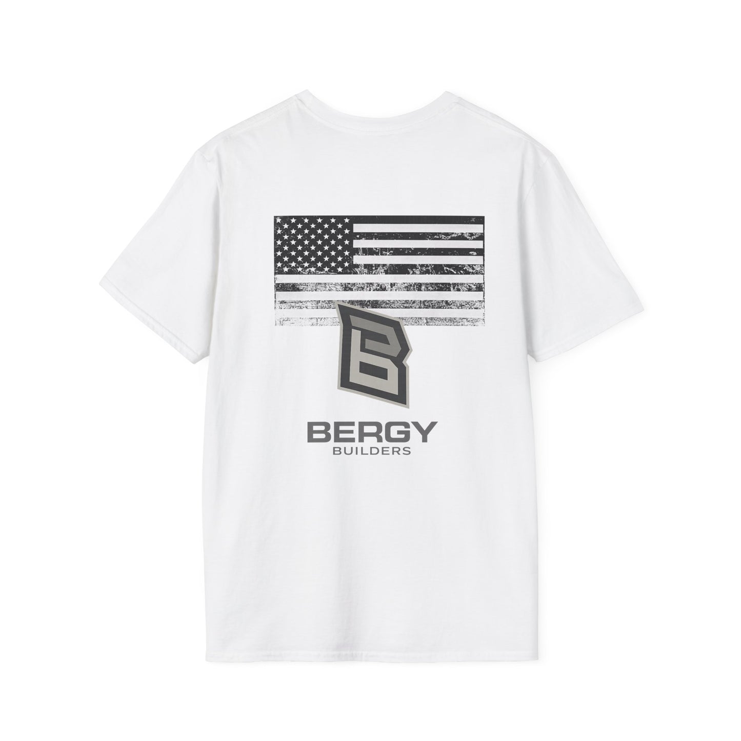 Bergy Builders Logo T‑Shirt — Minimal Construction Brand Tee