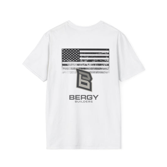 Bergy Builders Logo T‑Shirt — Minimal Construction Brand Tee