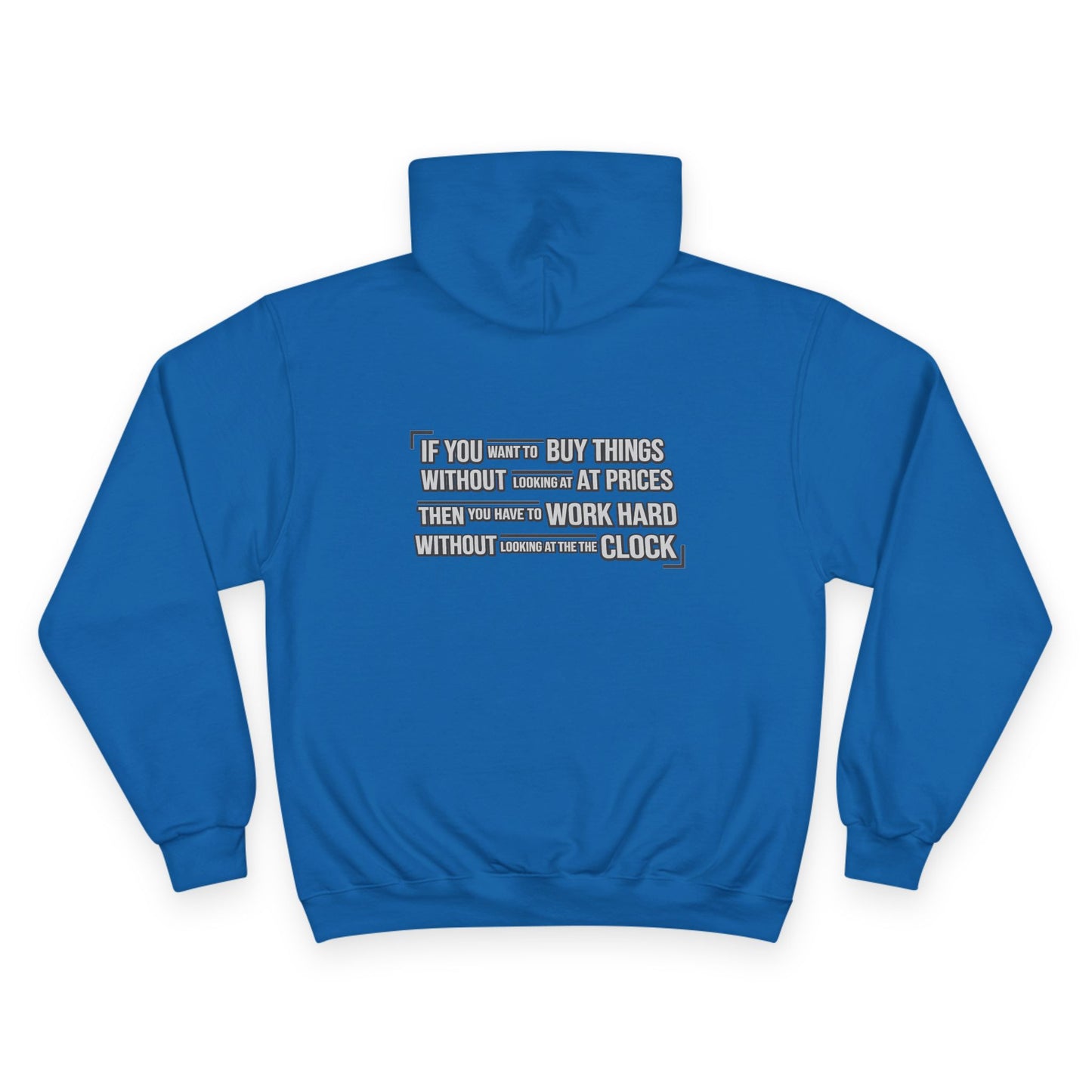 Bergy Logo Hoodie | Minimal Chest Emblem, Champion Hoodie