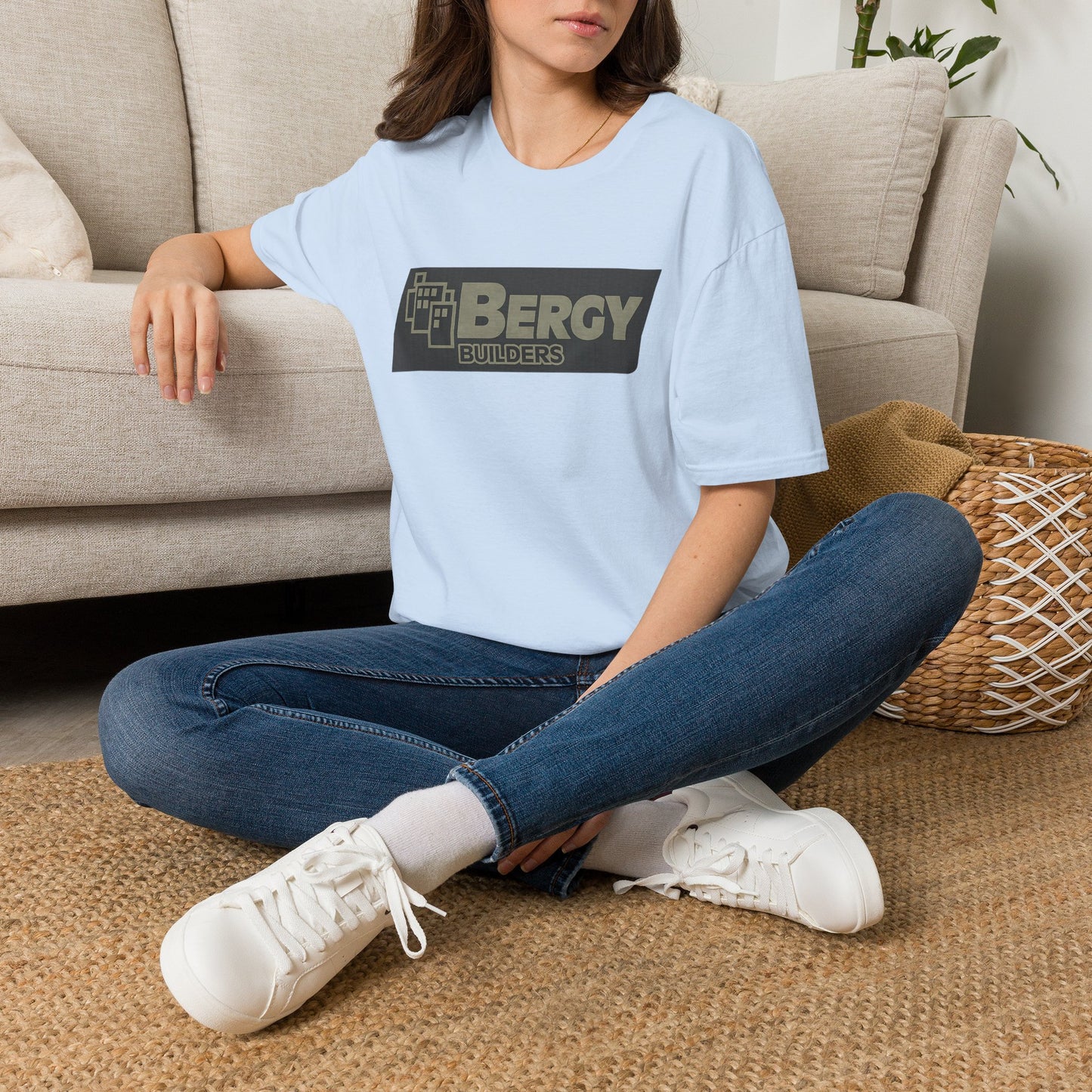 Builders Logo T-Shirt — Bergy Construction Crew Tee