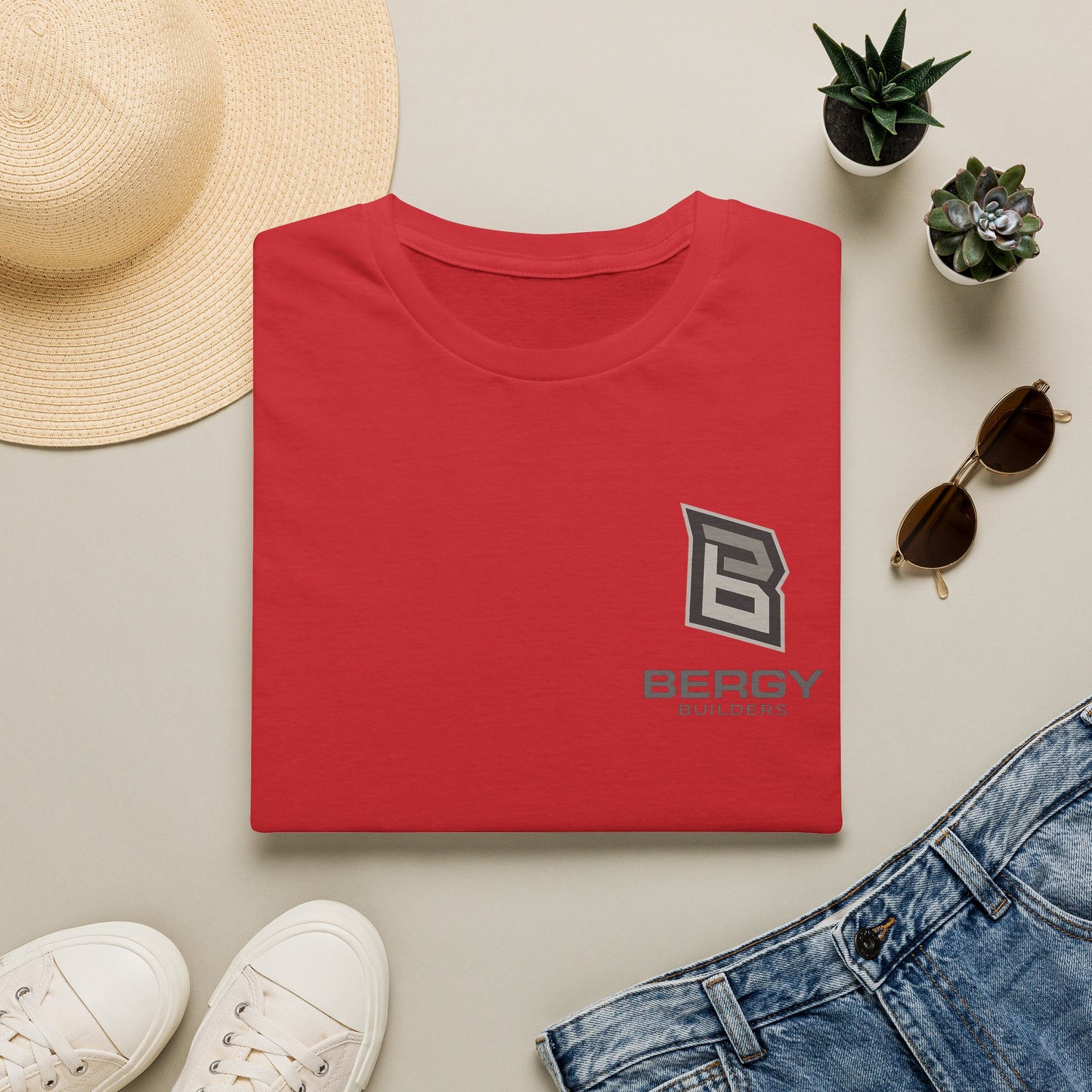 Bergy Builders Logo Tee — Contractor Workwear T-Shirt