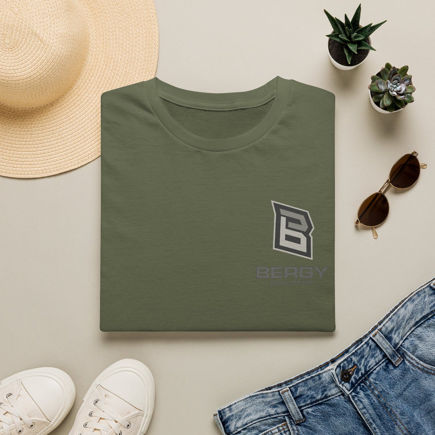 Bergy Builders Logo Tee — Contractor Workwear T-Shirt