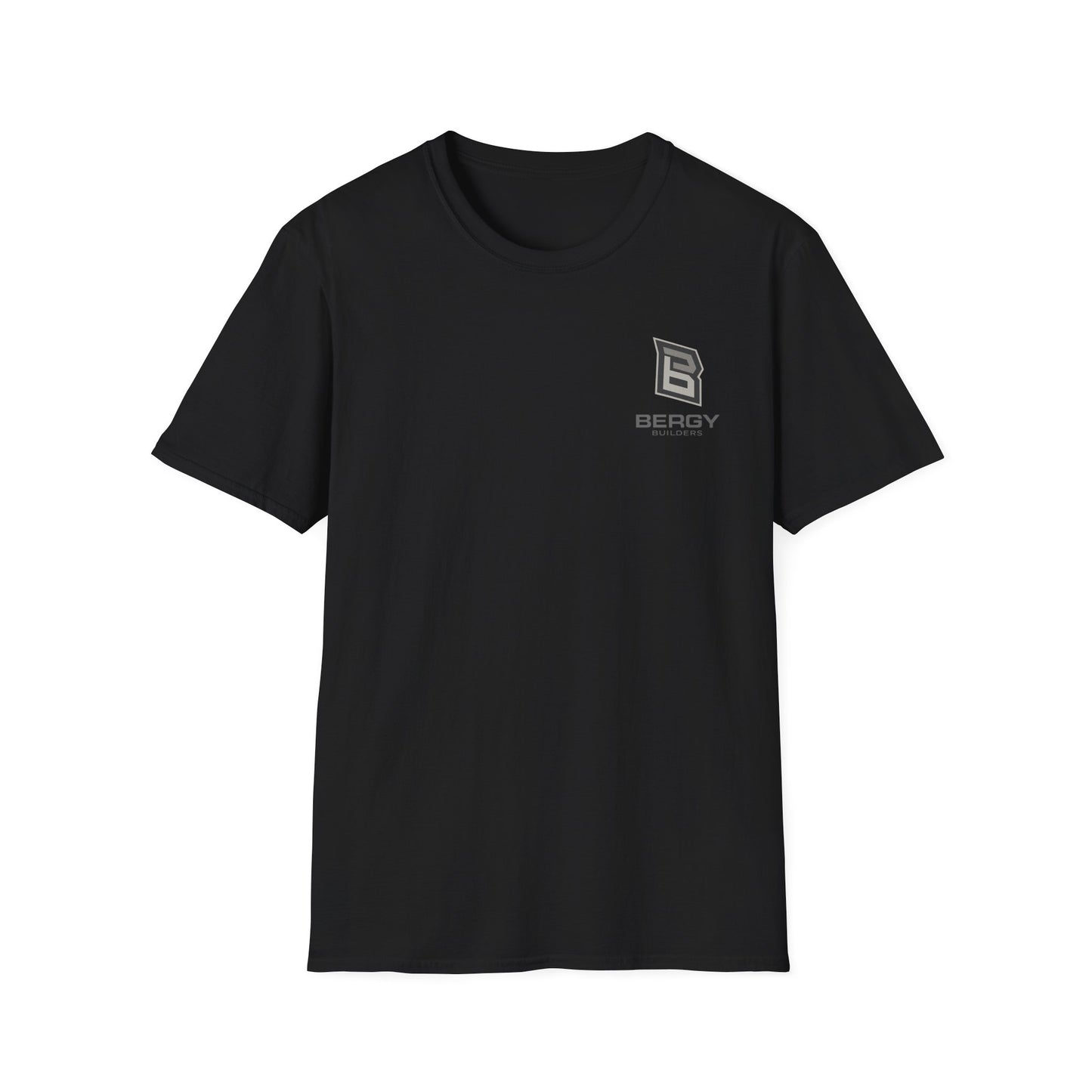 Bergy Builders Logo T‑Shirt — Minimal Construction Brand Tee