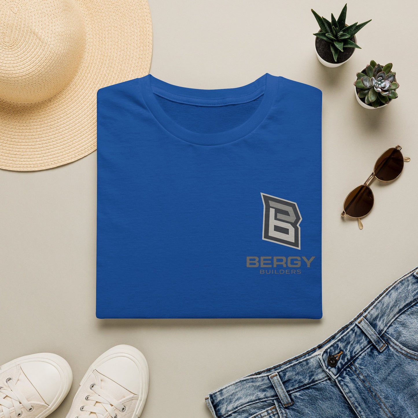 Bergy Builders Logo Tee — Contractor Workwear T-Shirt