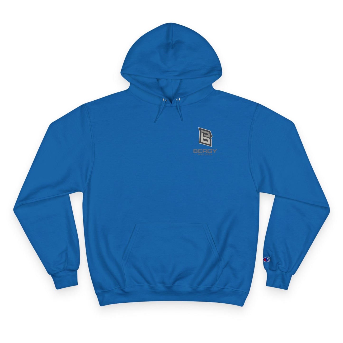 Bergy Logo Hoodie | Minimal Chest Emblem, Champion Hoodie