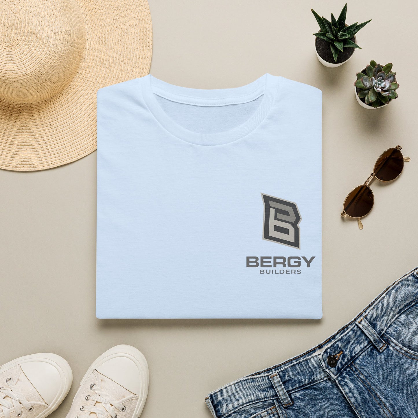 Bergy Builders Logo Tee — Contractor Workwear T-Shirt